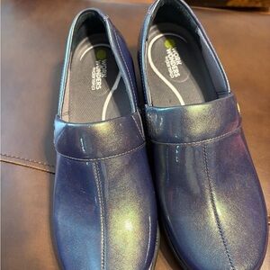 Work Wonders By Dansko Blue Slip-On Shoes